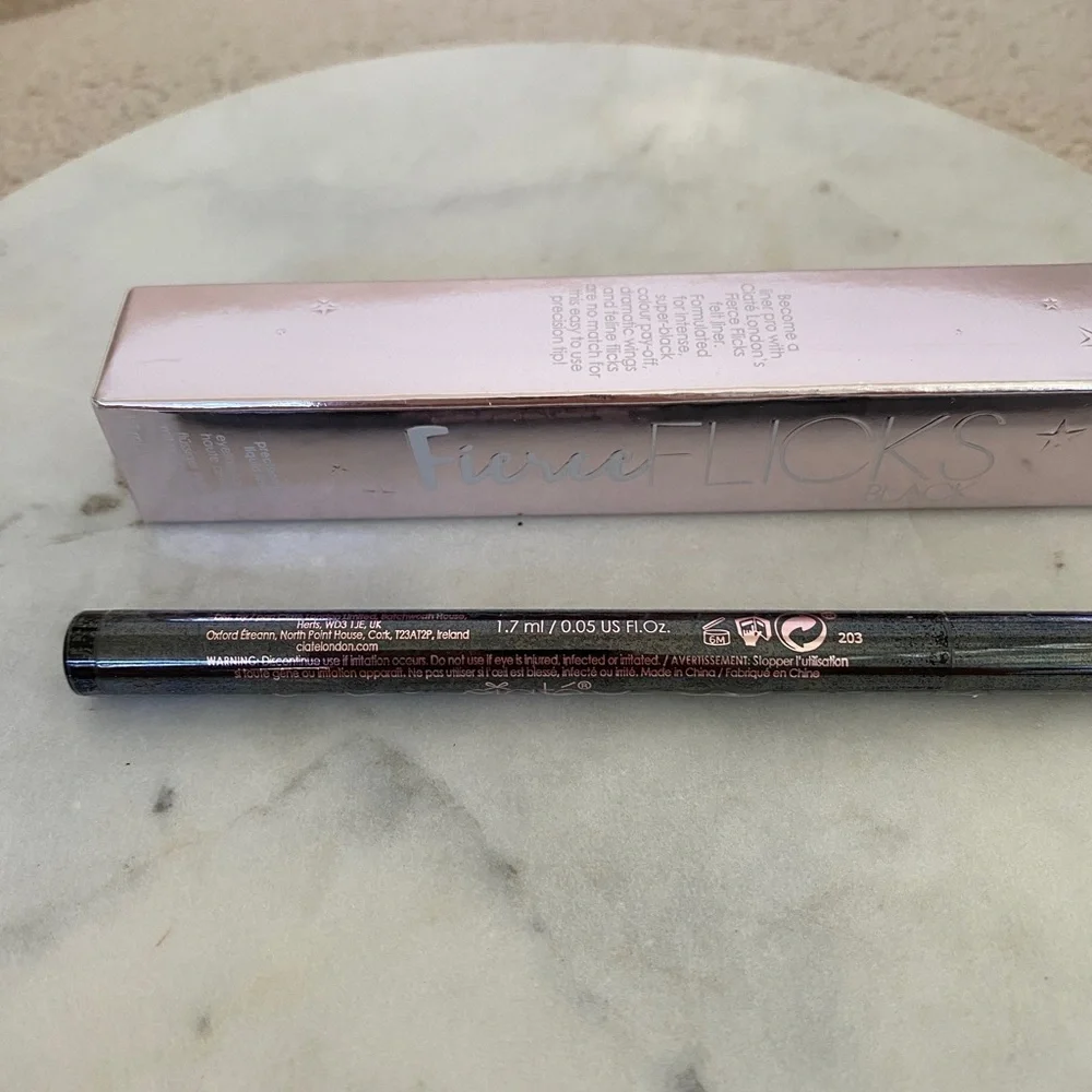 NIB Ciate London Fierce Flicks Liquid Liner in Black | Ciaté Eyeliner